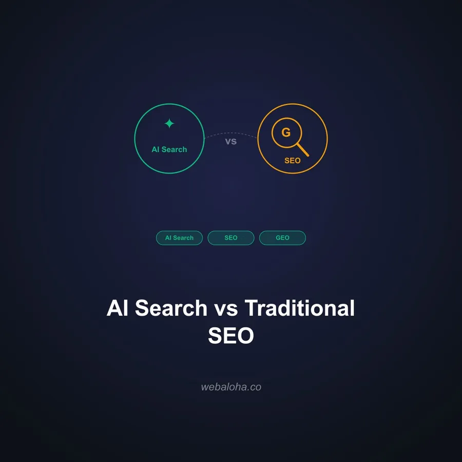 AI Search vs Traditional SEO: What's Different in 2026