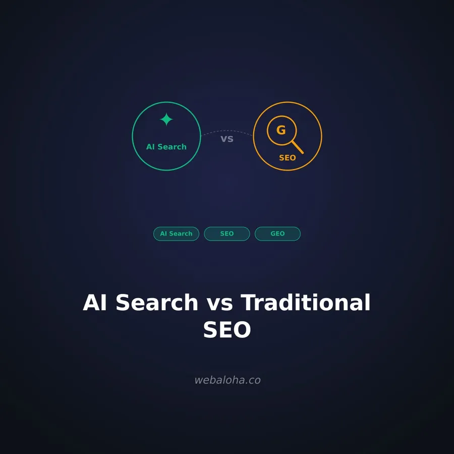 AI Search vs Traditional SEO: What's Different in 2026