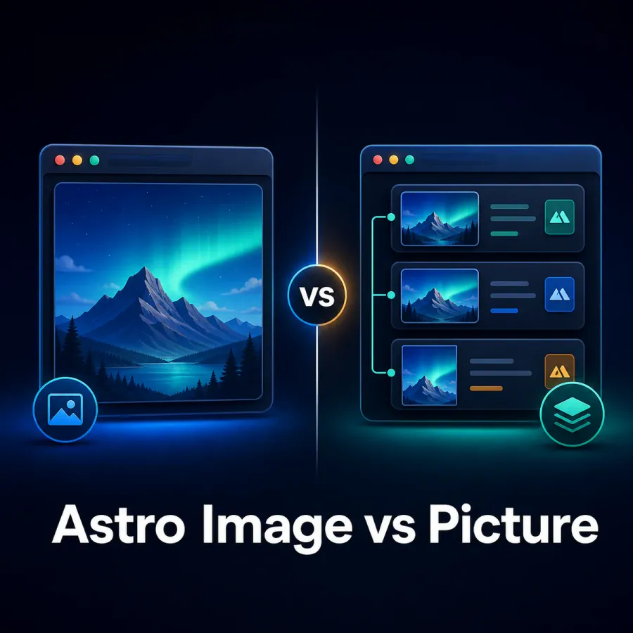 Astro Image vs Picture: Data From 25 Real Projects