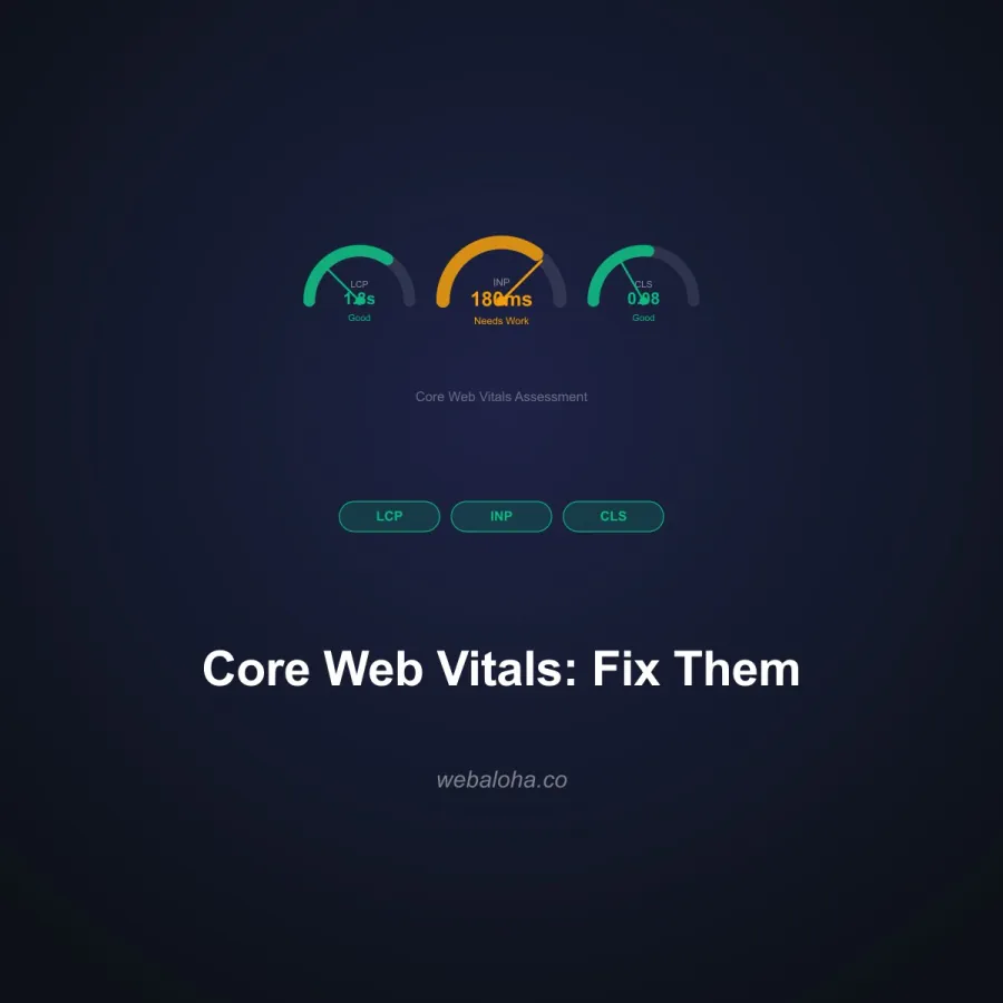 Core Web Vitals: What They Are and How to Fix Them