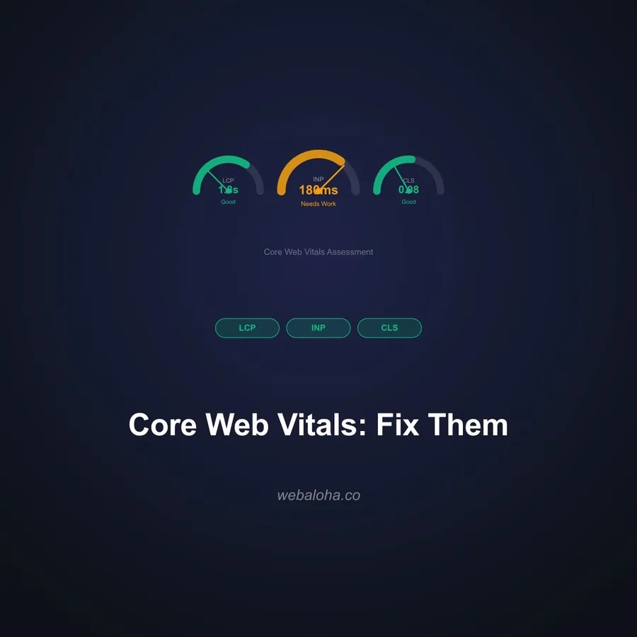 Core Web Vitals: What They Are and How to Fix Them