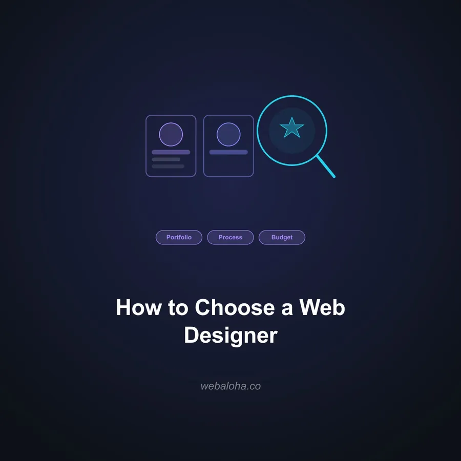 How to Choose a Web Designer or Agency in 2026