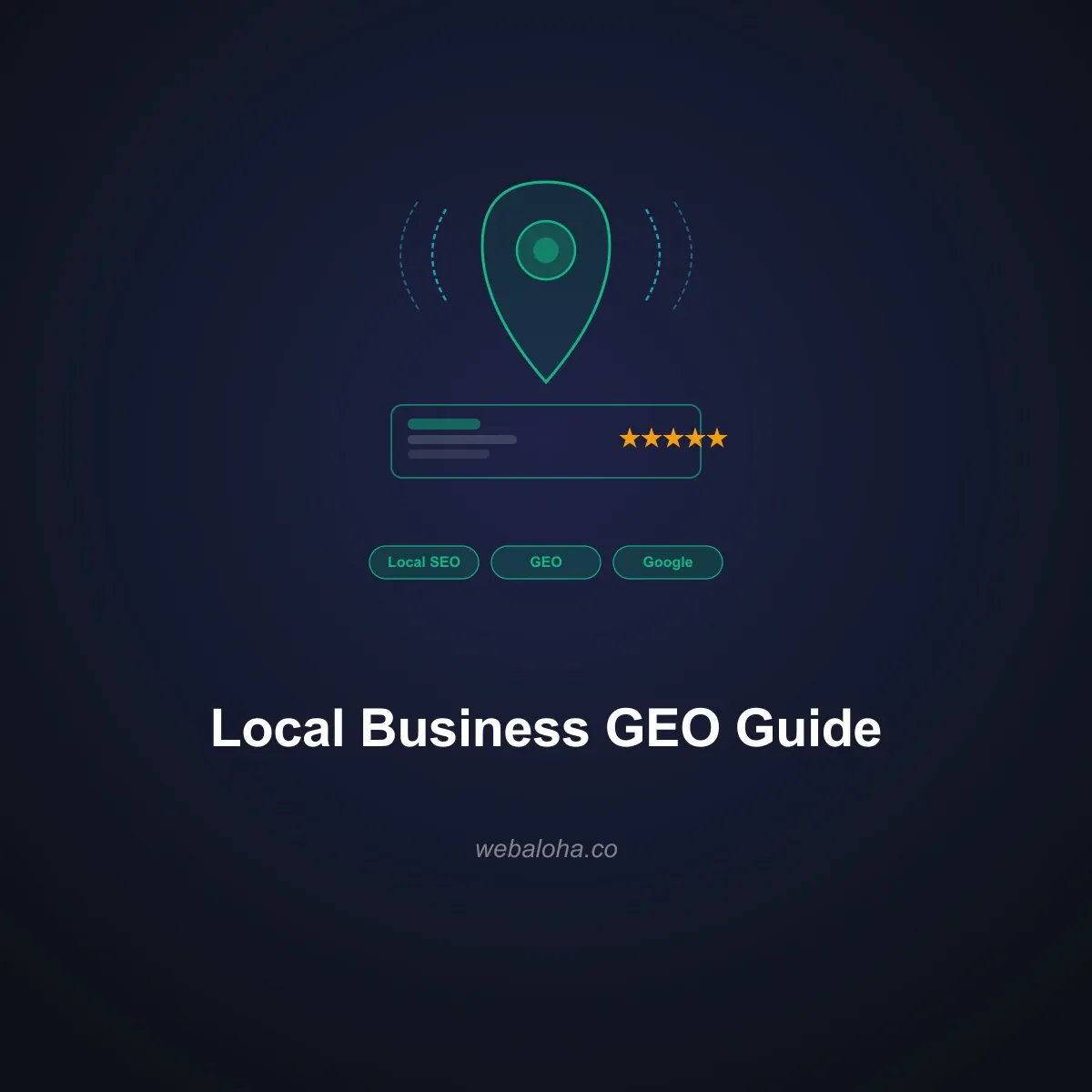 GEO for Local Businesses: How to Show Up in AI Search Locally