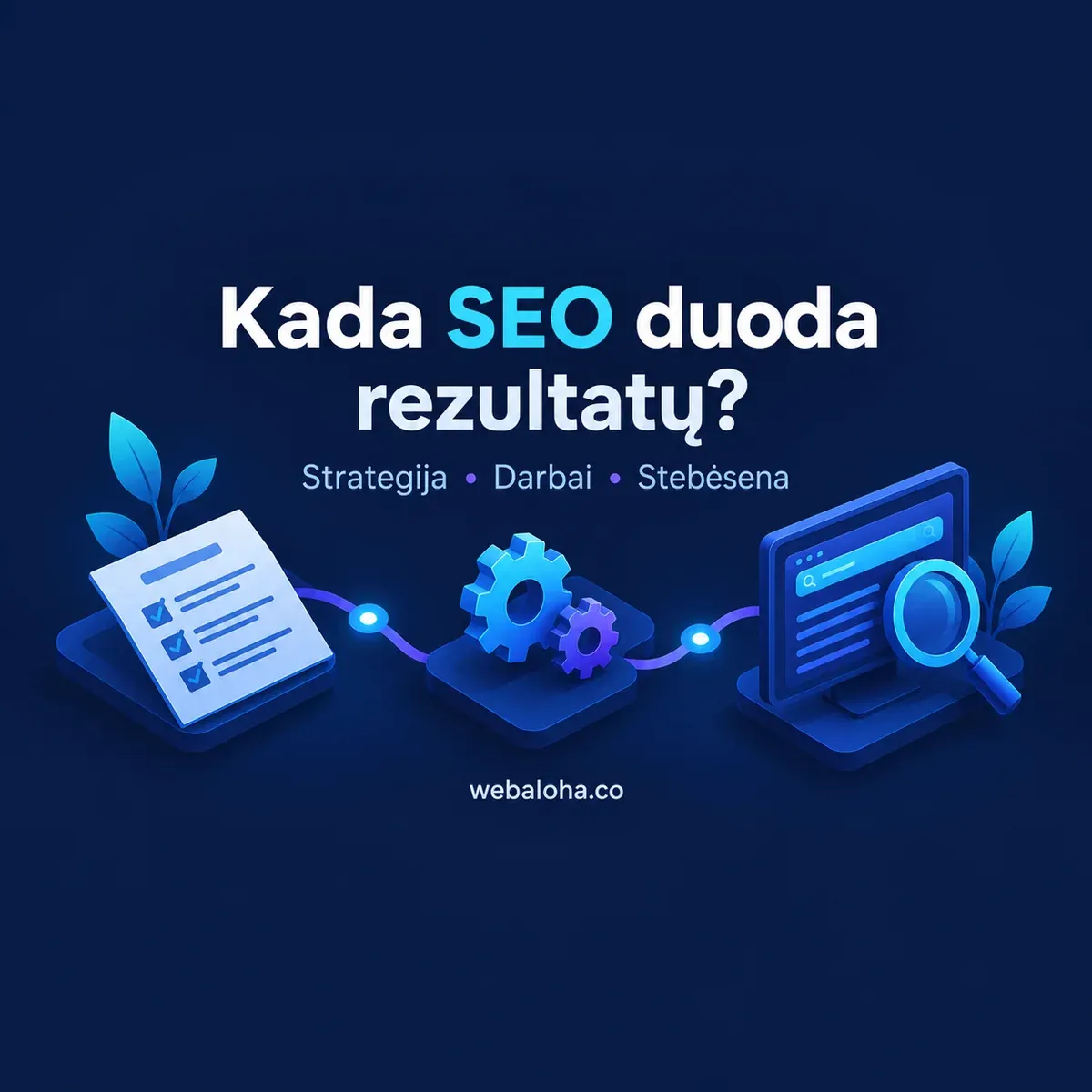 Per kiek laiko SEO duoda rezultatų? Realistiški terminai
