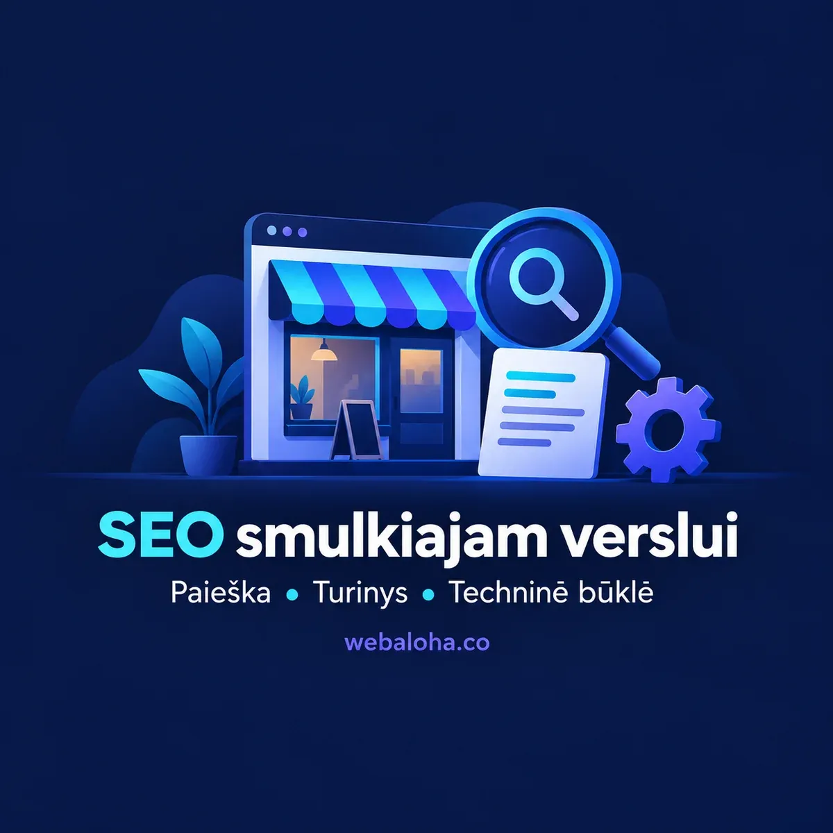 SEO smulkiajam verslui: vadovas pradedantiesiems