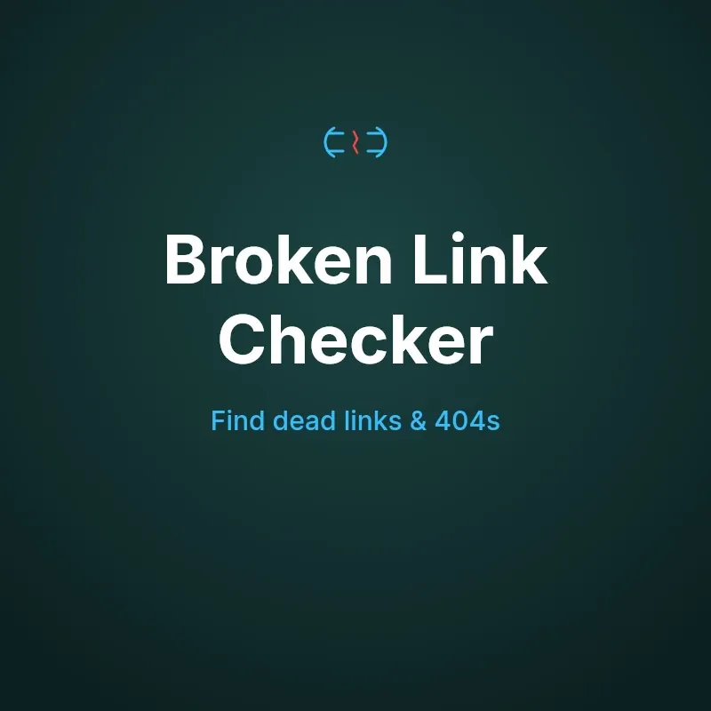 Broken Link Checker Tool Online