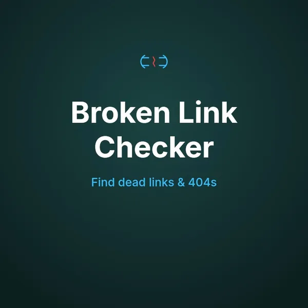 Broken Link Checker Tool Online
