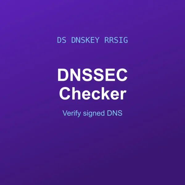DNSSEC Checker Tool Online