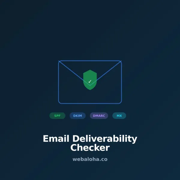 Email Deliverability Checker Tool Online