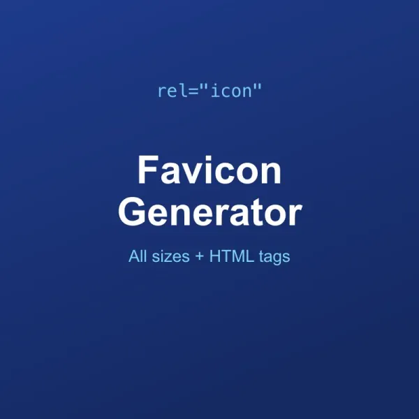 Favicon Generator Tool Online