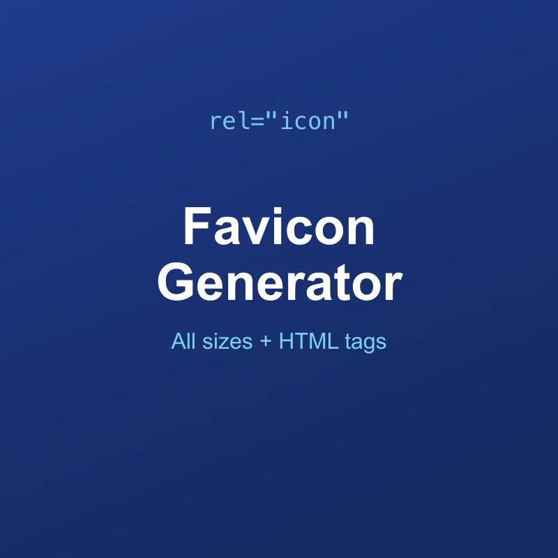 Favicon Generator Tool Online