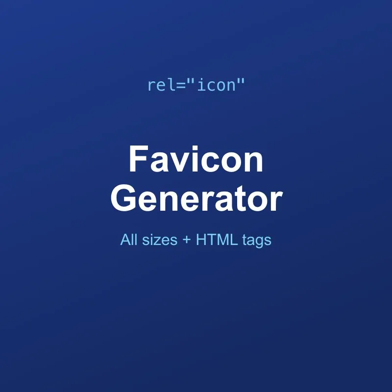 Favicon Generator Tool Online
