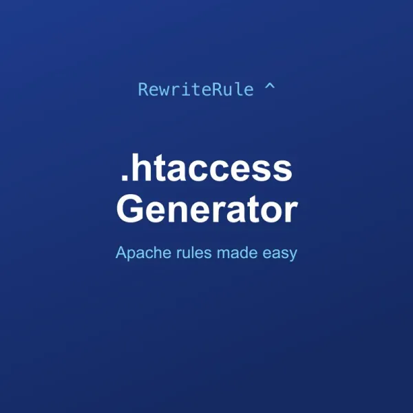 htaccess Generator Tool Online