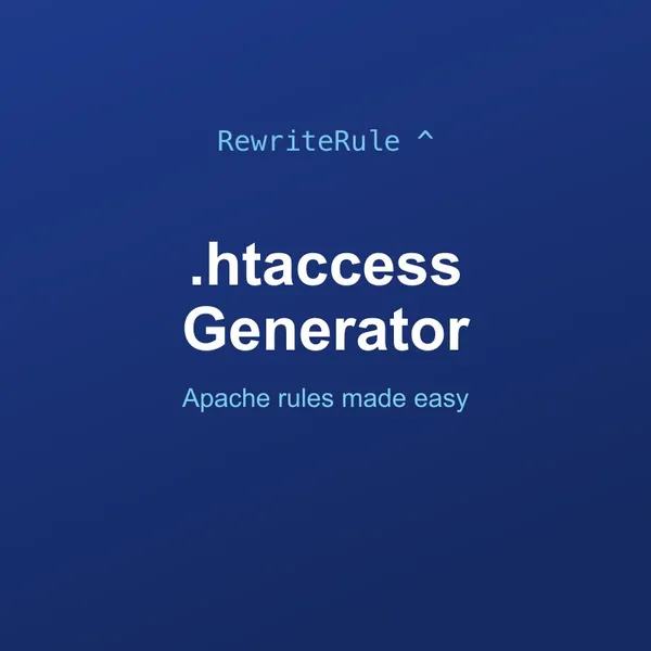 htaccess Generator Tool Online