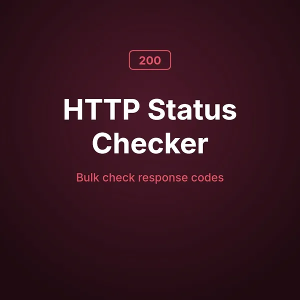 HTTP Status Code Checker Tool Online