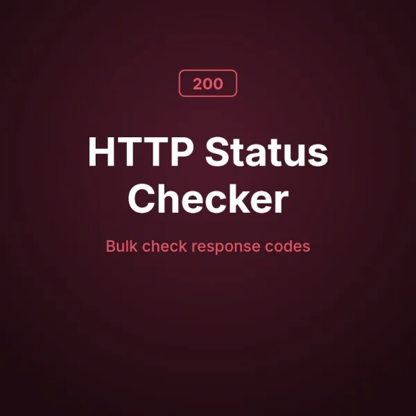HTTP Status Code Checker Tool Online