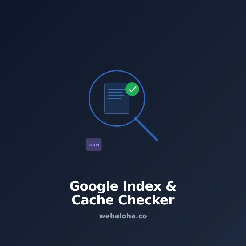 Google Indexability Pre-check Tool Online