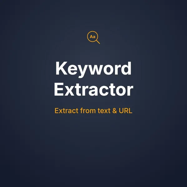 Keyword Extractor Tool Online