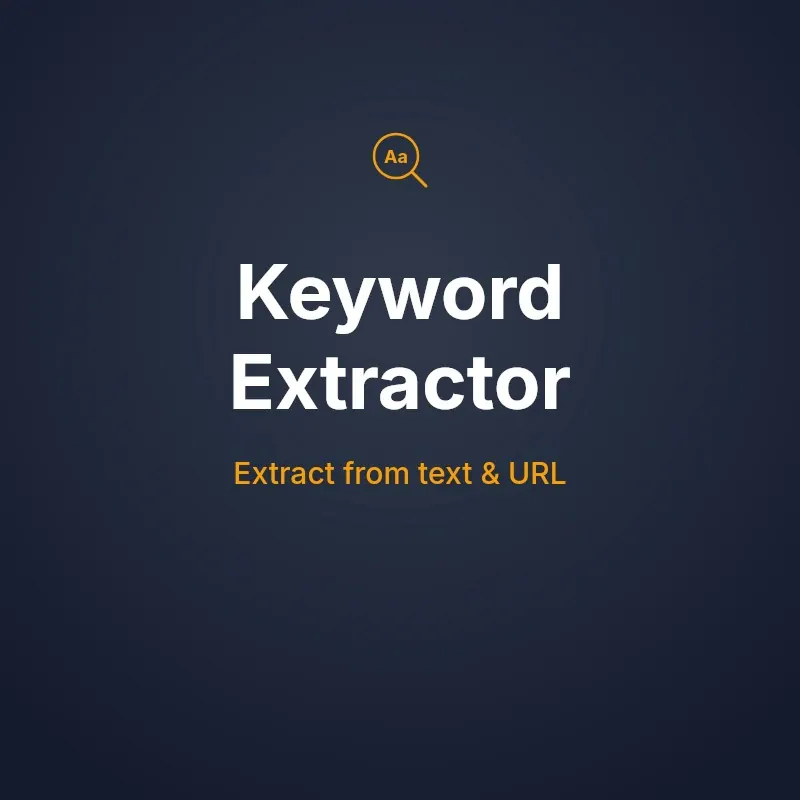 Keyword Extractor Tool Online