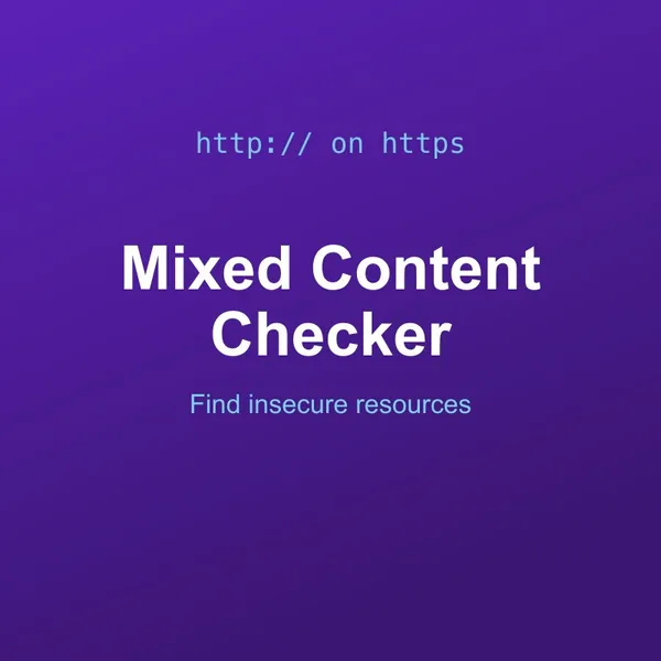 Mixed Content Checker Tool Online