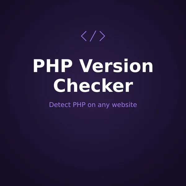 PHP Version Checker Online Tool