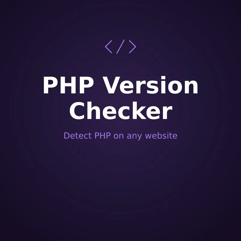 PHP Version Checker Online Tool