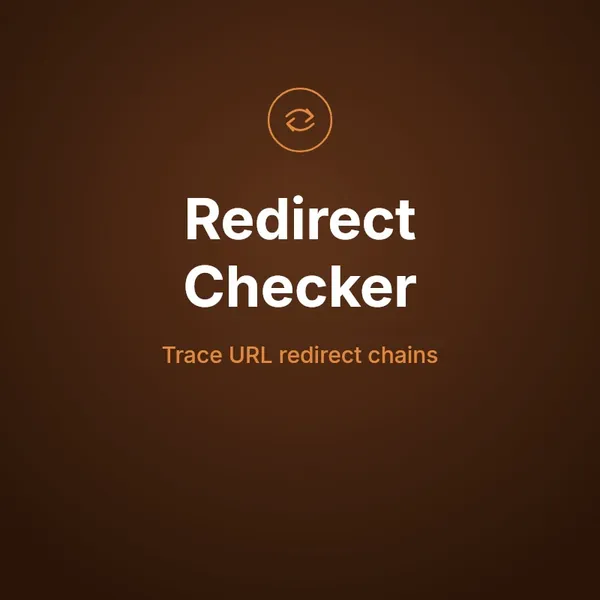 Redirect Checker Tool Online
