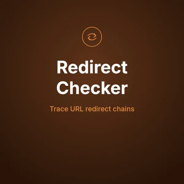 Redirect Checker Tool Online
