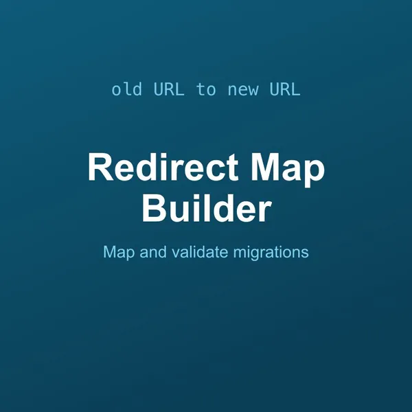 SEO Migration Redirect Mapper and Validator Tool