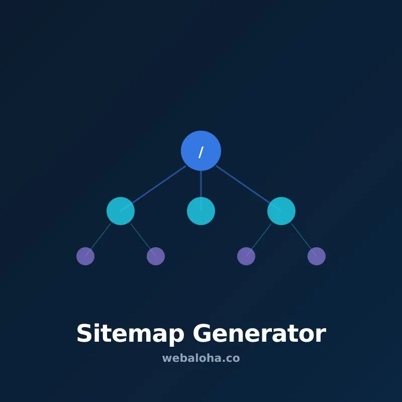 XML Sitemap Generator Tool Online