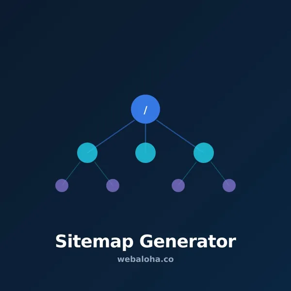 XML Sitemap Generator Tool Online