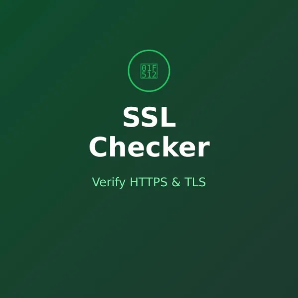 SSL Certificate Checker Tool Online