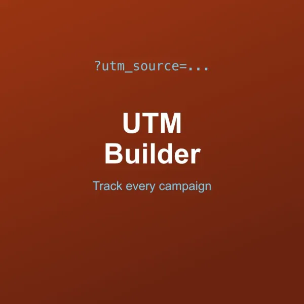 UTM Campaign URL Builder Tool Online