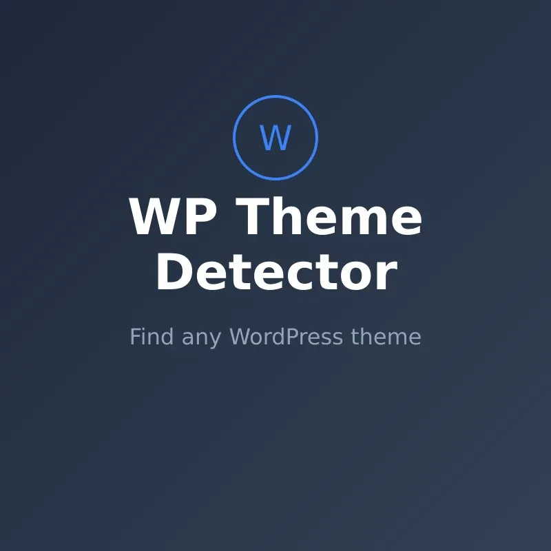 WordPress Theme and Plugin Detector Tool Online