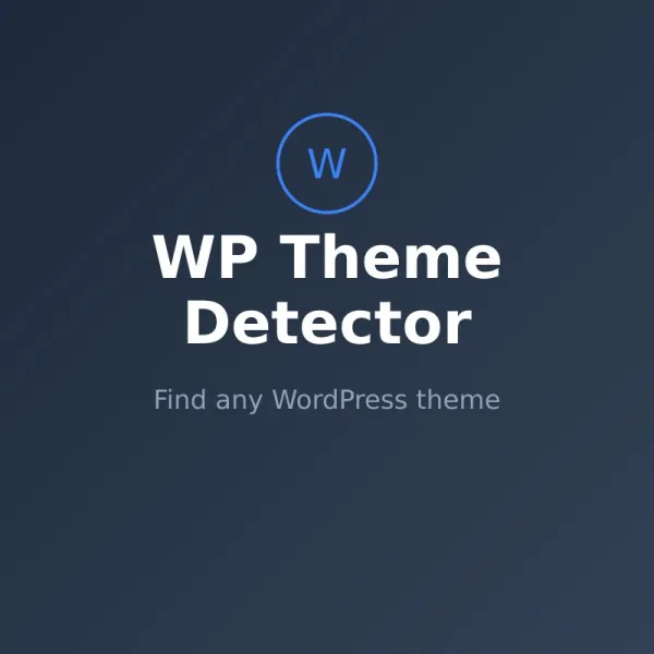 WordPress Theme and Plugin Detector Tool Online