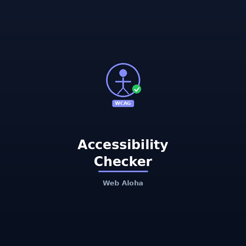 Website Accessibility Checker Tool Online