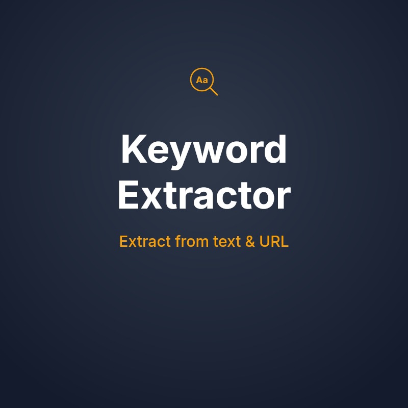 Keyword Extractor Tool Online