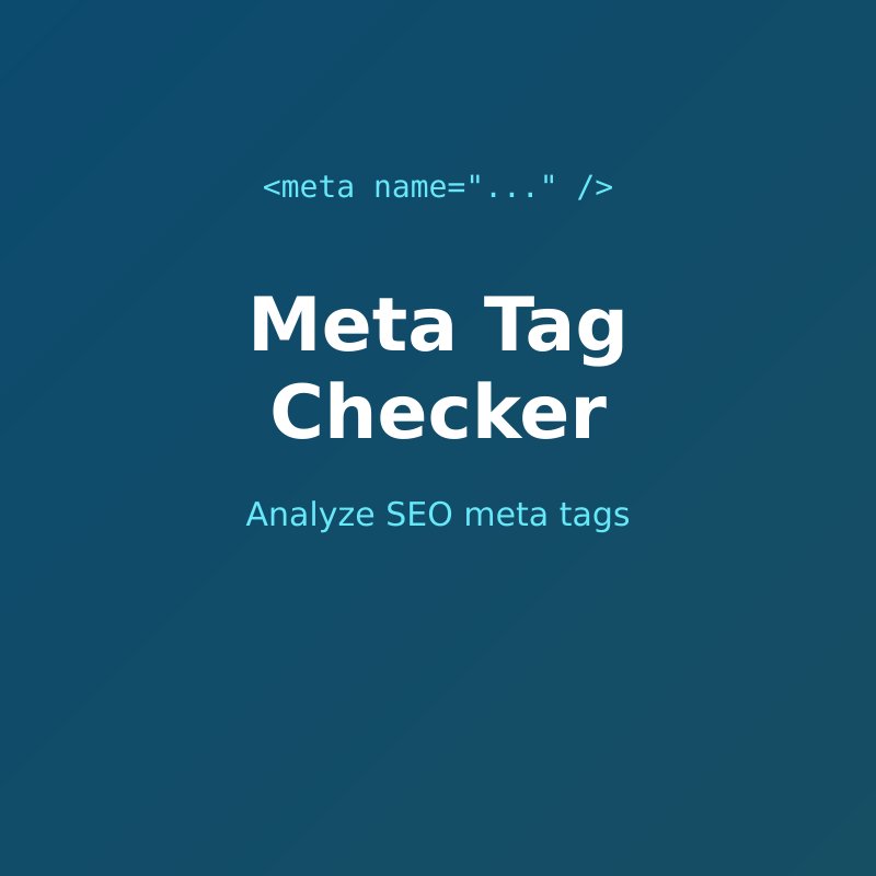 Meta Tag Checker Tool Online